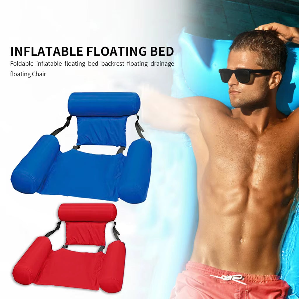 Inflatable Mattresses Water Swimming Pool Accessories Hammock Lounge Chairs Pool Float Water Sports Toys Float Mat Pool Toys