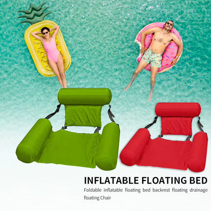 Inflatable Mattresses Water Swimming Pool Accessories Hammock Lounge Chairs Pool Float Water Sports Toys Float Mat Pool Toys